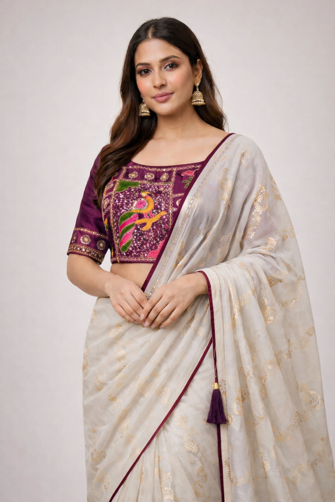 Chanderi Brown